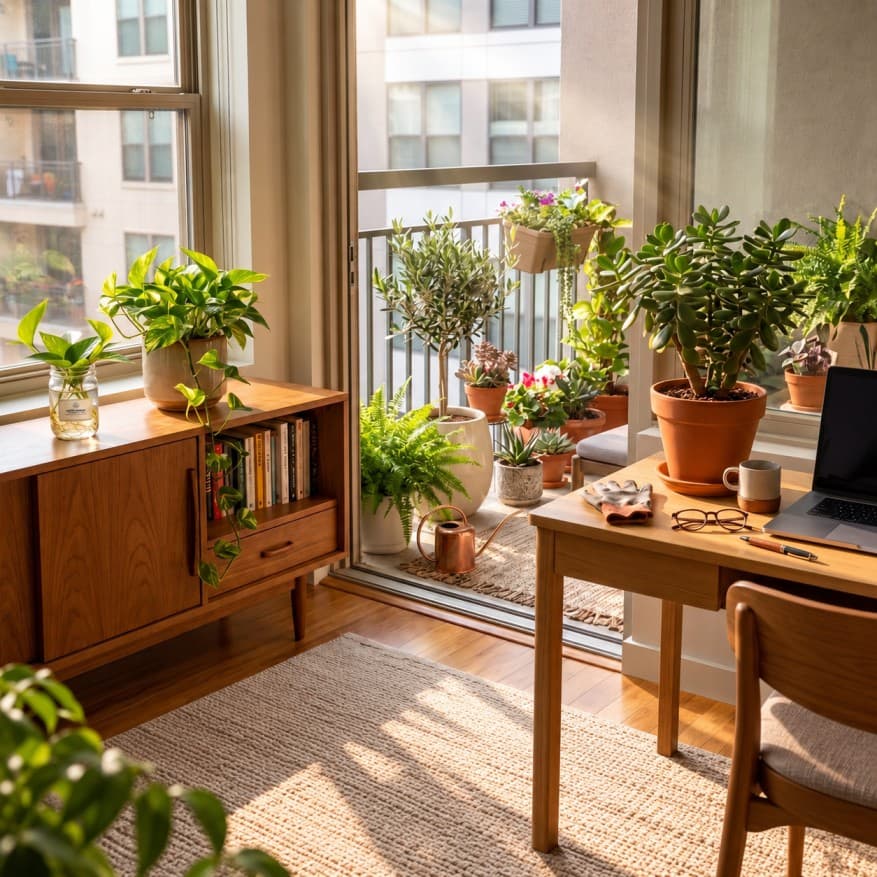 Indoor & outdoor plants
