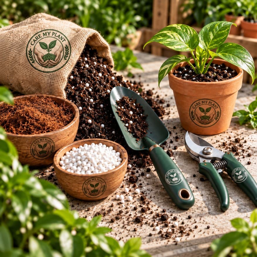 Garden tools & soil