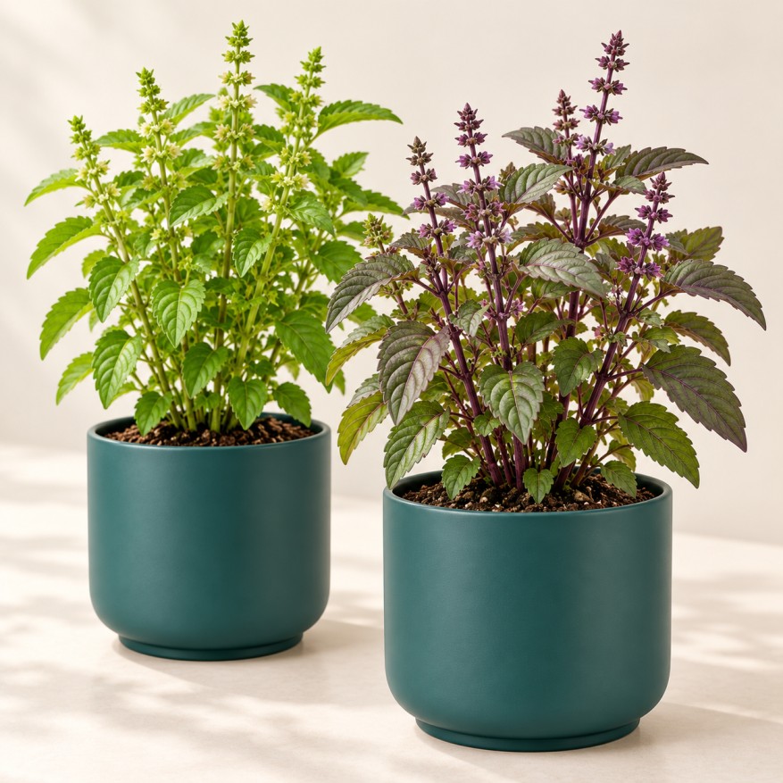 Tulsi (Rama and Krishna)